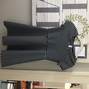 Girls Black And White dress